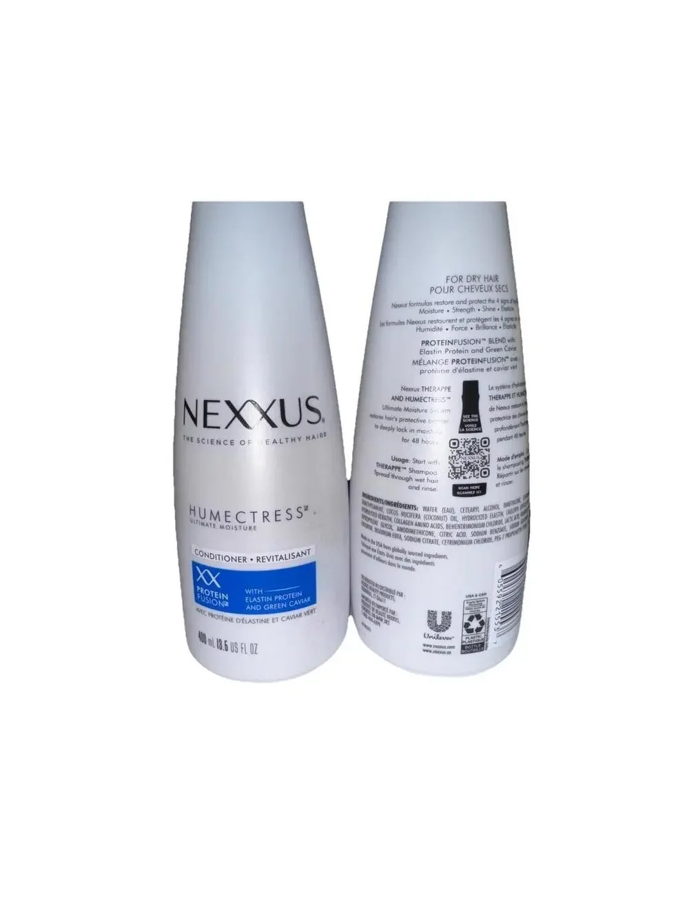 Nexxus Humectress Conditioner 13.5 Oz Lot Of 2 For Dry Hair With Protein Fusion